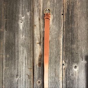 Genuine Leather Light Brown Belt Medium